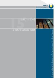 solaris Förderzentrum für Jugend & Umwelt ggmbh Sachsen