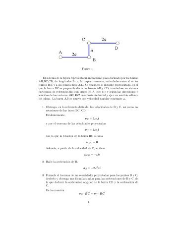 Figura 1: El sistema de la figura representa un ... - MecFunNet