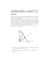 1026 MECÂ´ANICA I (plan 2000) Examen Final 20-06 ... - MecFunNet