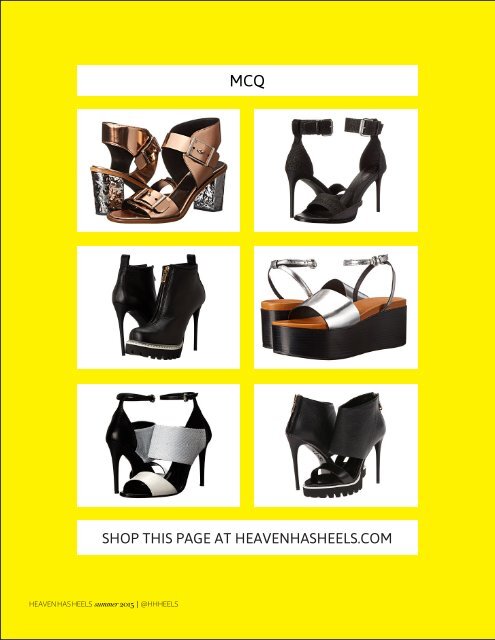 HEAVEN HAS HEELS | Summer Issue 2015