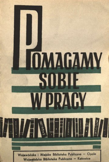 Opole WojewÃ³dzka BiblioÅeka Publiczna - Katowice - Bibliotekarz ...
