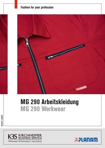 K3S Planam Arbeitskleidung MG 290