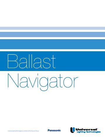 Download the entire online Ballast Navigator in PDF format