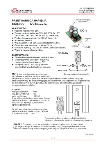 dc1.pdf (ok. 100kB) - JSelektronik