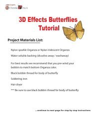 3D Effects Butterflies Tutorial