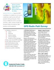 GPS Radio Path Survey - Industrial Control Links