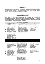 § 1 Gegenstand § 2 Leistungsbeschreibung