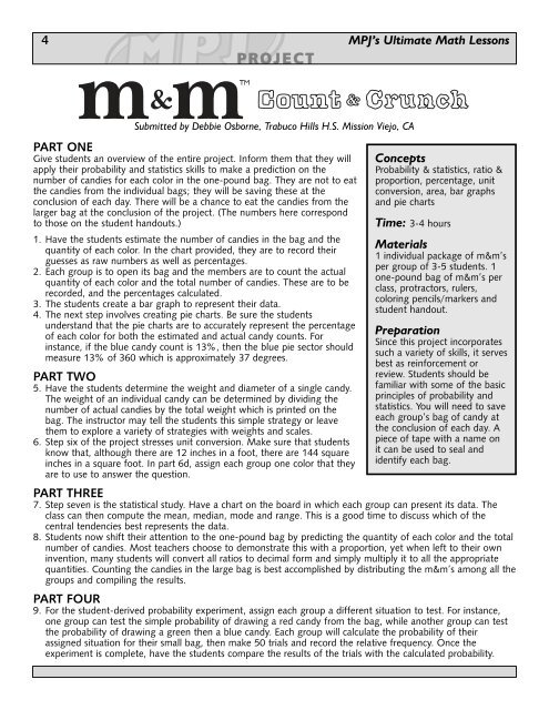 1-Pre-Alg (web-version).qxd - The Math Projects Journal