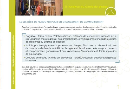 V - Plan de communication. - Africa Adaptation Programme