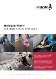 Harlequin's Guide to Dance Floors - Harlequin Floors