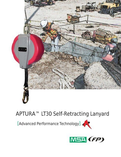Aptura LT30 Self-Retracting Lanyard - Gravitec Systems