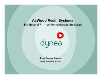 AsWood Resin Systems