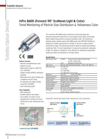 nPro 8600 Sensor (particle size and color) cat sheet