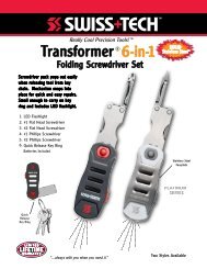 Transformer 6-in-1 combo - lorez - Swiss+Tech Products