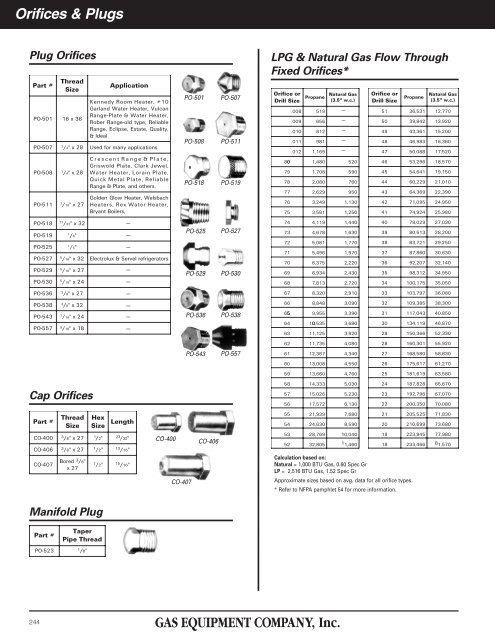 Service & Installation - Gas Equipment Company, Inc.