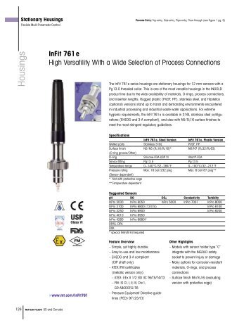 InFit 761e Housings - Vci-analytical.com