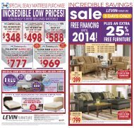 FREE FURNITURE - Levin Furniture