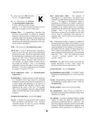 FED-STD-1037C k: Abbreviation for kilo (SI prefix Kerr electro-optic ...