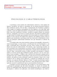 PSICOLOGIA E CARACTEROLOGIA - Delfim Santos