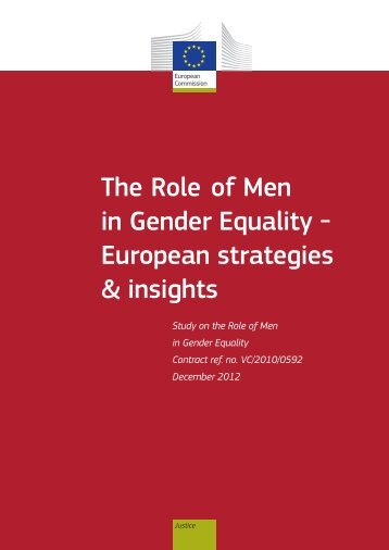 The role of men in gender equality - European Commission - Europa