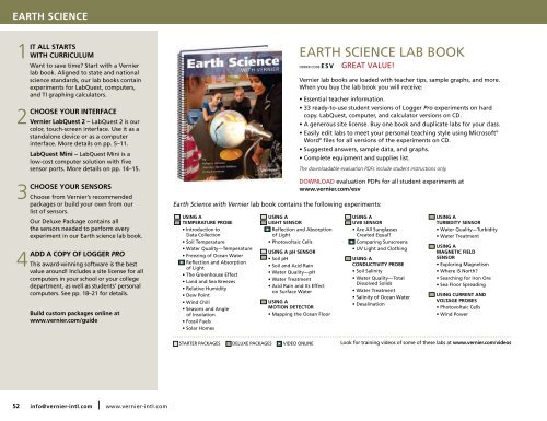 EARTH SCIENCE LAB BOOK - MRC