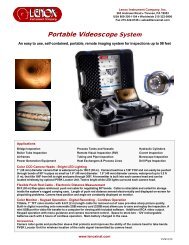 Portable Videoscope System - Lenox Instrument Company