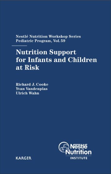 Nutrition Support for Infants and Children at Risk - E-Lib FK UWKS