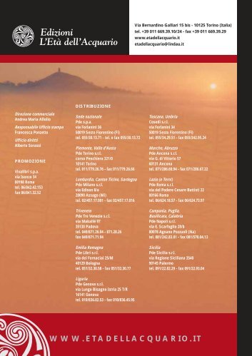 e-mail - Edizioni L'EtÃ  dell'Acquario
