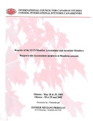 2004-2005 - Conseil international d'Ã©tudes canadiennes