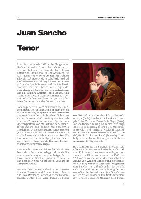 Juan Sancho Tenor - parnassus.at
