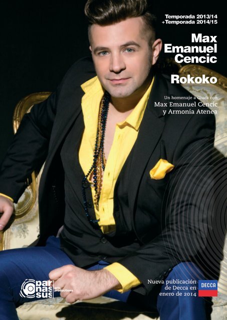 Max Emanuel Cencic Rokoko - parnassus.at