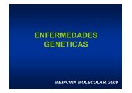 ENFERMEDADES GENETICAS - JosÃ© Mordoh