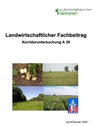 Unterlage 7: Landwirtschaftlicher Fachbeitrag - Aktion Lebensberg eV