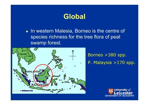 Biodiversity of Tropical Peatlands: Barriers ... - SPLU.nl