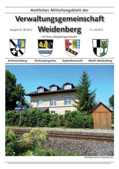 Ausgabe 08/2012 - Weidenberg