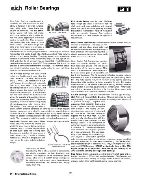 PTI Bearing Catalog - Norfolkbearings.com