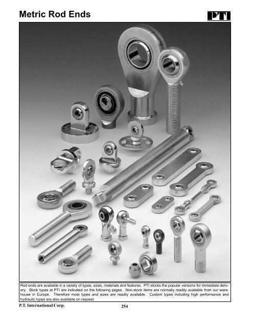 PTI Bearing Catalog - Norfolkbearings.com