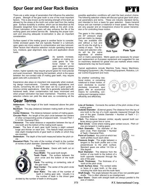 PTI Bearing Catalog - Norfolkbearings.com