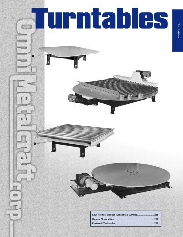 Turntables Catalog.pdf - Omni Metalcraft Corp.