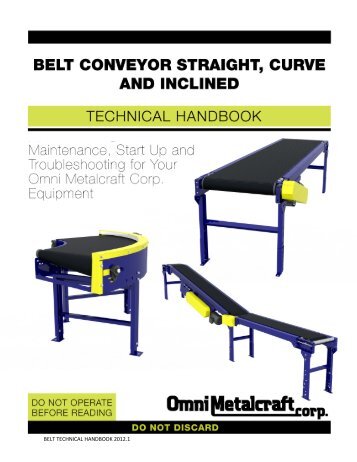 Belt Technical Handbook.pdf - Omni Metalcraft Corp.