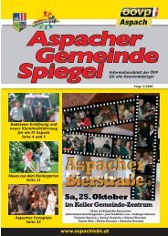 Aspacher - ÖVP Aspach [Willkommen]