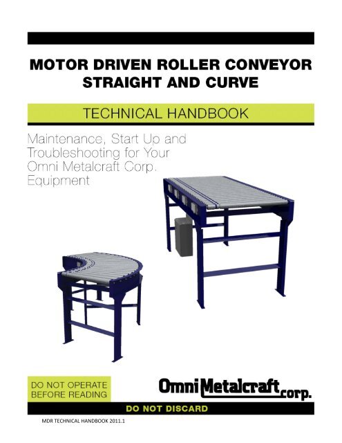 MDR Technical Handbook.pdf - Omni Metalcraft Corp.