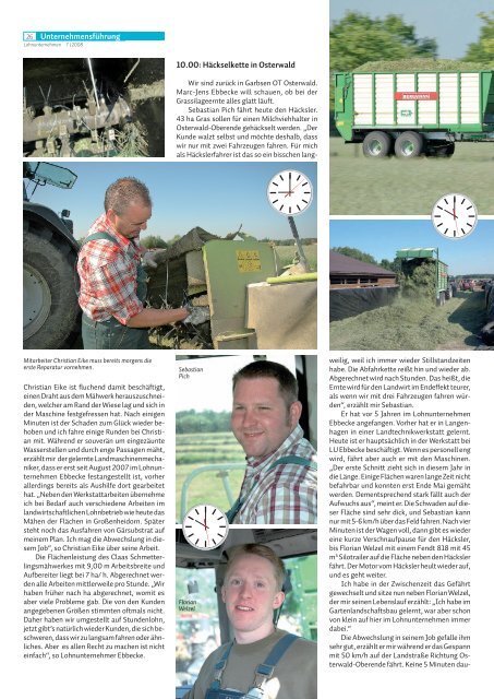 Grassilageernte 1. Schnitt - EBBECKE Landtechnisches ...