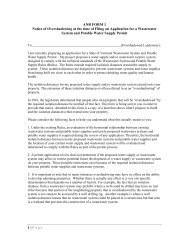 Sample Cover Letter first draft - Drinking Water and Groundwater ...