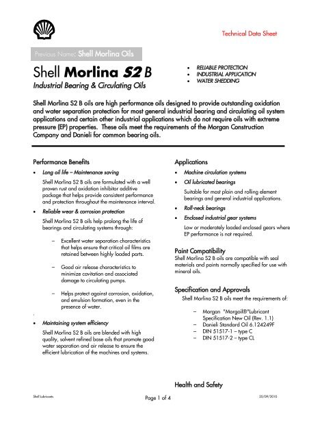 Shell Morlina S2 B