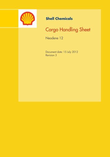 Marine Cargo Handling Sheet NEODENE 12