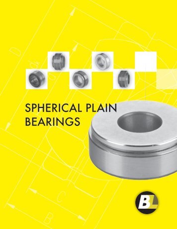 SPHERICAL PLAIN BEARINGS - BL Bearings