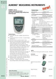 ALMEMO® MEASURING INSTRUMENTS - MRC