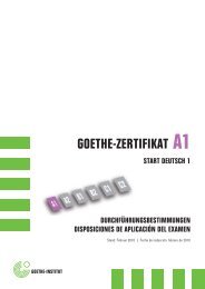 GOETHE-ZERTIFIKAT - ICAN