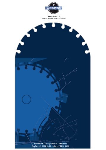 Hullguide for hardmetall sagblader - Constec AS